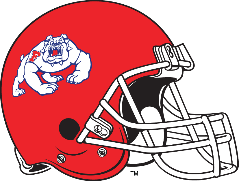 Fresno State Bulldogs 1992-2005 Helmet Logo diy iron on heat transfer